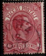 Italy, 1884 50 C Parcel Stamp Cancelled - Postal Parcels