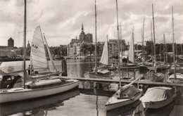 STRALSUND HAFEN- VIAGGIATA 1964  -REAL PHOTO - Stralsund