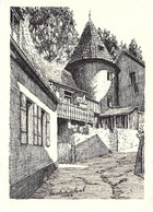 Karl Winkel - Die Bayrische Heimat - Amberg Oberpfalz Am Henkersbergl Ca 1930-40 - Amberg