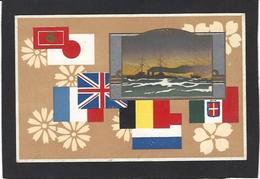 CPA Japon Japan Asie Gaufré Embossed Non Circulé Angleterre Allemagne - Autres & Non Classés