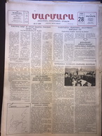 Nor Marmara 28 February 1989 [Armenian Newspaper; Istanbul; Turkey] - Autres & Non Classés