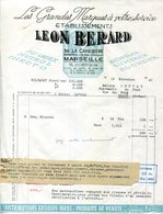 MARSEILLE. LES GRANDES MARQUES A VOTRE SERVICE.Ets.LEON BERARD 56 LA CANEBIERE. - Perfumería & Droguería