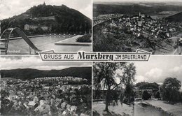 GRUSS AUS MARSBERG IM SAUERLAND-VIAGGIATA 1962  -REAL PHOTO - Marsberg