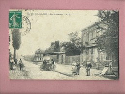 CPA  -  Chaulnes  - Rue Lhomond - Chaulnes