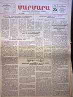 Nor Marmara 25 January 1989 [Armenian Newspaper; Istanbul; Turkey] - Otros & Sin Clasificación