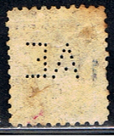 US 1701 // YVERT 184B (PERFORÉ:PERFIN:AE ) // 1912-15 - Perforés