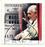 AUSTRIA 2003 Marcel Prawy Single Ex Block, Used.  Michel 2411 - Gebruikt