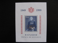 Monaco:  TB BF N° 82, Neuf XX . - Blocchi