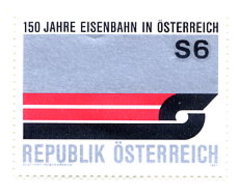 AUSTRIA 1987 Railway Anniversary Single Ex Block, MNH / **.  Michel 1886 - Neufs