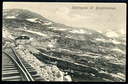 Hallingskeid St. Bergensbanen, 1907, Hordaland, Ulvik, Bahnhof, Norway Railway, Bergen - Noorwegen