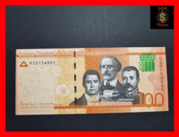 DOMINICANA  100 Pesos  Dominicanos  2017  *new Hologram*    P. 190 But New    UNC - Dominikanische Rep.