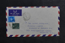 INDE - Enveloppe De Calcutta Pour L'Allemagne En 1967, Affranchissement Plaisant - L 38691 - Briefe U. Dokumente