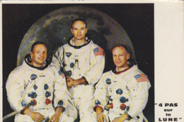 Evènements - Sciences Astronomie Espace - 4 Pas Sur La Lune - Astronautes Armstrong Aldrin Collins - Other & Unclassified