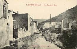 - Herault -ref-A686- Saint Pons - St Pons - Les Bords Du Jaur - Usine - Usines - Industrie - Carte Bon Etat - - Saint-Pons-de-Thomières