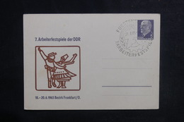 ALLEMAGNE - Entier Postal Non Circulé, Oblitération Temporaire En 1965 - L 38742 - Cartoline - Usati