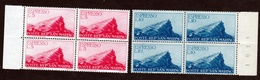 1945 San Marino Saint Marin ESPRESSI  EXPRESS 4 Serie Di 2v. (13/14) In Quartina MNH** Block 4 + Free 1947 Omaggio - Eilpost