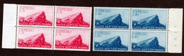 1945 San Marino Saint Marin ESPRESSI  EXPRESS 4 Serie Di 2v. (13/14) In Quartina MNH** Block 4 + Free 1947 Omaggio - Francobolli Per Espresso