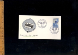 Timbre Poste EUROPA 1964 Cachet Jumelage BOURG EN BRESSE Ain / BAD KREUZNACH  Sur Enveloppe - Collectors