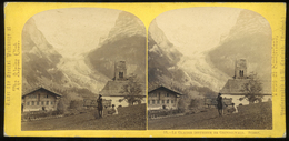 Stereoview - Le Glacier Inférieur De Grindelwald - SUISSE SWITZERLAND - Stereoscopi