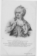 CATHERINE II Portrait N D  Histoire Russie Phot Dos Simple - Historical Famous People
