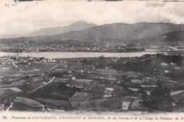 Panorama De FONTARABIE, D'HENDAYE De BEHOBIE, Ile Des Faisans Et De La Chaîne Des Pyérnées - Guipúzcoa (San Sebastián)