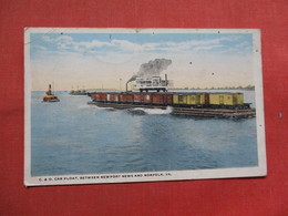 C & O Car Float Between Newport News &  Norfolk      Virginia > Norfolk     Ref 3544 - Norfolk