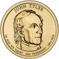 2009 • $1 • US President John Tyler - 2007-…: Presidents