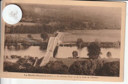 - Très Belle Carte Postale Ancienne De LA ROCHE GUYON  Vue Aérienne - La Roche Guyon