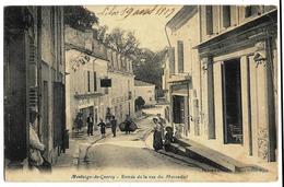 MONTAIGU-de-QUERCY - Entrée De La Rue Du Mercadief Ed. Labarrade, Envoi 1917 - Montaigu De Quercy