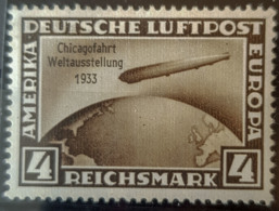 DEUTSCHES REICH 1933 - MNH, Postfrisch - Mi 498 - Chicagofahrt - Unused Stamps