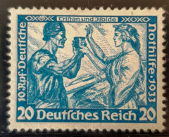 DEUTSCHES REICH 1933 - MNH, Postfrisch - Mi 505 - Wagner: Tristan Und Isolde - Nuovi