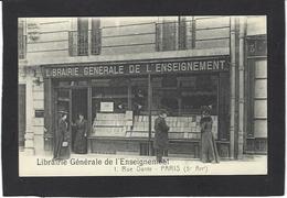 CPA Paris 75 Commerce Shop Devanture Magasin Librairie Non Circulé - Paris (05)