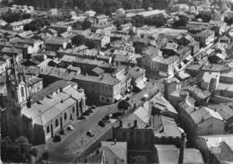 42-FEURS- PLACE DE L'EGLISE VUE DU CIEL - Feurs