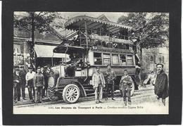 CPA Paris 75 Omnibus Eugène Brillié Montmartre Saint Germain Des Prés Non Circulé - Trasporto Pubblico Stradale