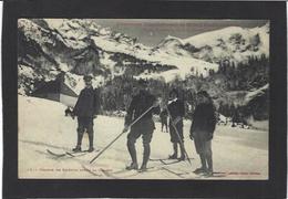 CPA Ski Sport D'hiver De Neige Eaux Bonnes Basses Pyrénées 1908 Non Circulé - Eaux Bonnes