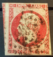 FRANCE - Canceled - YT 17A, Mi 16a - 80c - 1853-1860 Napoleon III