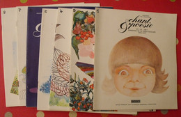 Lot De 7 Revues Chant Et Poésie. Colette Chaumet. Ofrateme. 1976-1977. Radio Scolaire - 0-6 Years Old