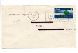 IRLANDE EIRE LETTRE POUR LA FRANCE 1965 - Briefe U. Dokumente