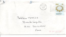 IRLANDE EIRE LETTRE POUR LA FRANCE 1989 - Briefe U. Dokumente