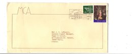 IRLANDE EIRE AFFRANCHISSEMENT COMPOSE SUR LETTRE POUR LA FRANCE 1982 - Storia Postale