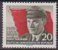 DDR 1956 MiNr.520A  ** Postfrisch 70.Geb.Ernst Thälmann ( A146 ) Günstige Versandkosten - Ungebraucht