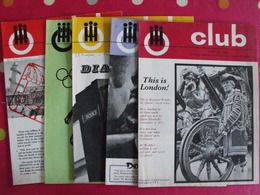 Lot De 6 Revues En Anglais. Club. Films, Jeux. 1967 - Lingua Inglese/ Grammatica