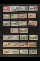 1934-63 MINT COLLECTION Presented On A Pair Of Stock Pages. Includes 1934 Pictorial Set, 1935 Jubilee Set, 1938-53 KGVI  - Ascension (Ile De L')