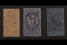 VICTORIA - POSTAL FISCALS 1884 - 1896 Extensive Collection Of These Fascinating Issues Including Mint, Used Postally And - Otros & Sin Clasificación