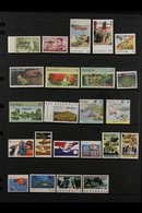 1966-1993 SPECIMEN OVERPRINTS. SUPERB NEVER HINGED MINT COLLECTION Of Various Stamps With "Specimen" Overprints Presente - Autres & Non Classés