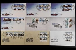 2010-2014 FIRST DAY COVERS CASEY STATION Superb Collection Of Illustrated Unaddressed All Different First Day Covers Can - Other & Unclassified