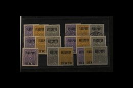 1917-1969 BETTER MIXTURE ON DISPLAY PAGES. An Ex - Dealers Stock In Film Fronted Retail Pages With Mint, Nhm & Used Sets - Altri & Non Classificati