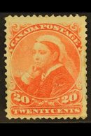 1893 20c Vermillion, SG 115, Mint With Small Faults For More Images, Please Visit Http://www.sandafayre.com/itemdetails. - Autres & Non Classés