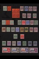 1903-36 OLD TIME MINT COLLECTION Presented On A Stock Page That Includes 1903 CA Wmk Set To 1s Inc A Nhm 1d Block Of 4,  - Fidji (...-1970)