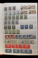 1929-90 MINT / NEVER HINGED MINT STOCK In A Stock Book, Earlier Period To 1950s Mint With Some Duplication, Later Issues - Other & Unclassified